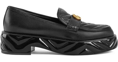 gucci quilted loafers|classic gucci loafers women's.